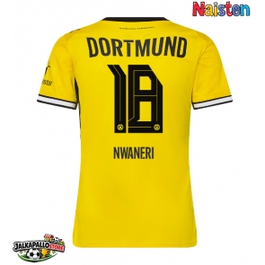 Borussia Dortmund Ethan Nwaneri #18 Kotipaita Naisten 2026-27 Lyhythihainen